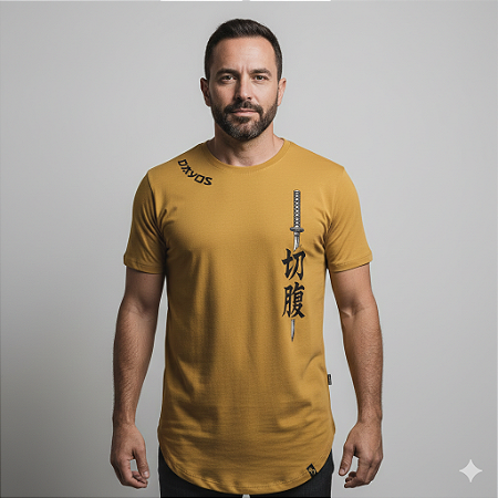 Camiseta Longline Algodão Dayos Japan Ref l72