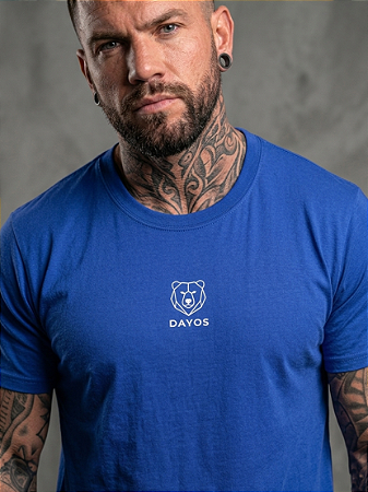 Camiseta Tradicional Algodão Dayos Bear Ref T20