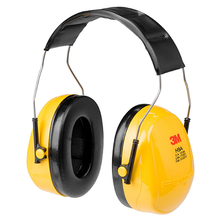 Protetor Auditivo Tipo Concha 3M H9A Amarelo 23 dB