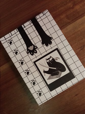 Caderno Costura Japonesa - Gato Sushi