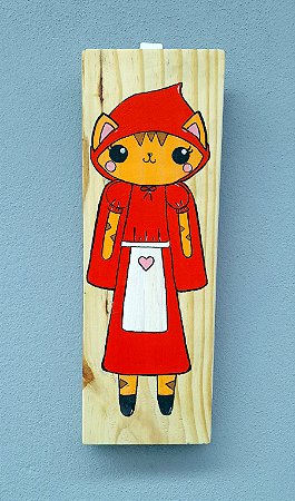 Quadros - Coleção Miauzinho Vermelho