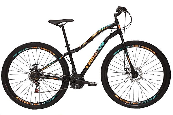 Bicicleta Vellars Optima Aro 29 Quadro 15,5 Freio à Disco 21 Marchas