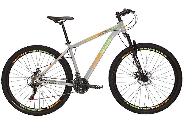 Bicicleta Vellares V90 Aro 29 Quadro 17 Aluminio Câmbio Traseiro Shimano 21 Marchas