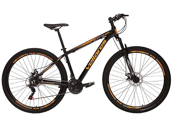 Bicicleta Vellares V90 Aro 29 Quadro 17 Aluminio Câmbio Traseiro Shimano 21 Marchas