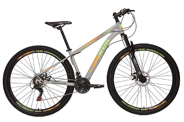 Bicicleta Vellares V90 Aro 29 Quadro 15,5 Aluminio Câmbio Shimano 21 Marchas