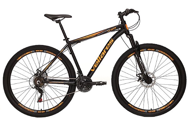 Bicicleta Vellares V90 Aro 29 Quadro 19 Aluminio Câmbio Shimano 21 Marchas
