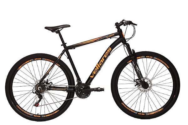 Bicicleta Vellares V90 Aro 29 Quadro 21 Aluminio Câmbio Traseiro Shimano 21 Marchas