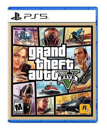 Jogo Grand Theft Auto V - PS5 - Mídia Física - Premium Edition