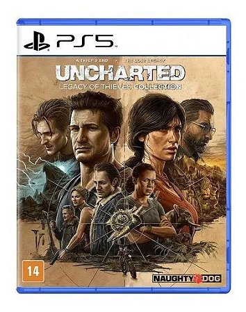 Uncharted: Coleção Legado dos Ladrões para PS5 - Naughty Dog