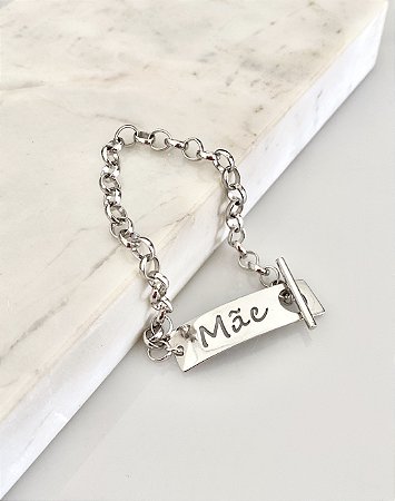 Pulseira mãe em semijoia