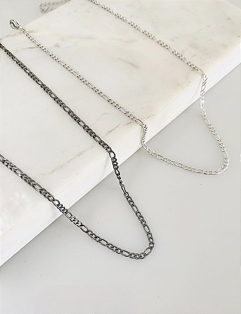 Choker corrente em semijoia