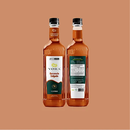 Xarope VORA Concentrado Caramelo Salgado de 1000ml