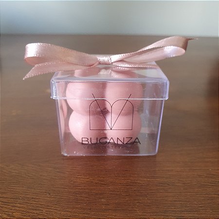 Vela Bubble Mini Decorativa 40g Cereja e Avelã