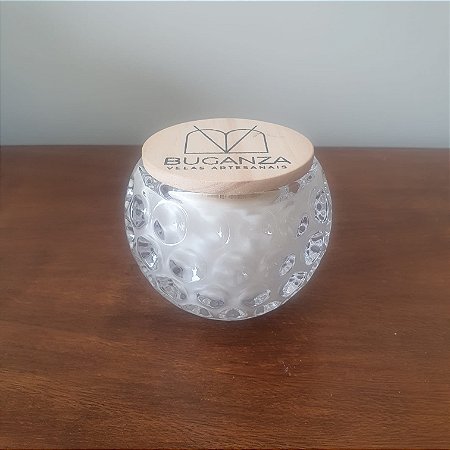 Vela Vidro Bolinha 150g Alecrim