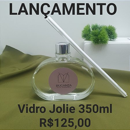 Difusor vidro Jolie 350ml Cereja e Avelã