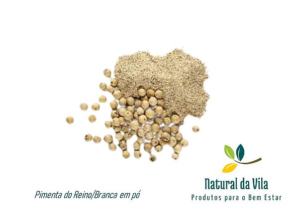 Pimenta Branca em pó - 100g