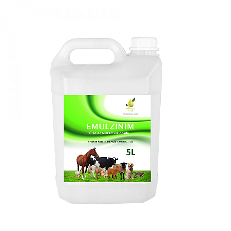 Repelente Natural de Neem Para Cães/Gatos e Cavalos 5 L