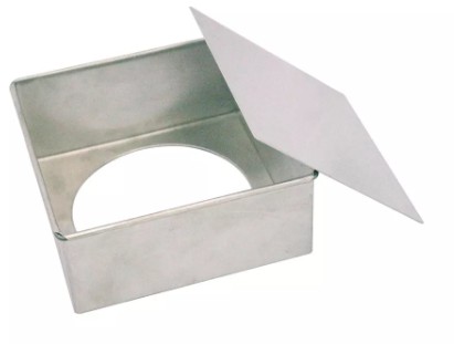 Forma Quadrada Fundo Falso 20x10 em aluminio