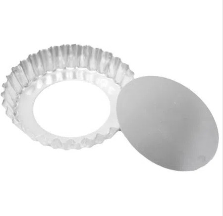 Forma Torta Maça Crespa 21 X 3 Fundo Falso