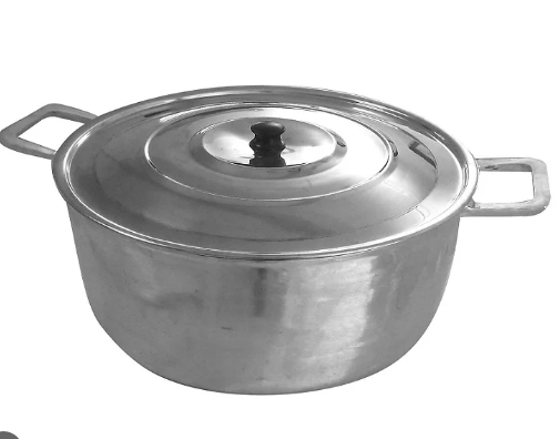 Panela Caçarola com Asa Fundida N° 36 12 litros de Aluminio Fundido