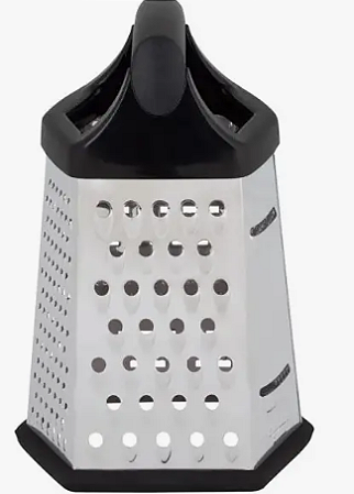 Ralador Multiuso Inox 6 Faces - Mor