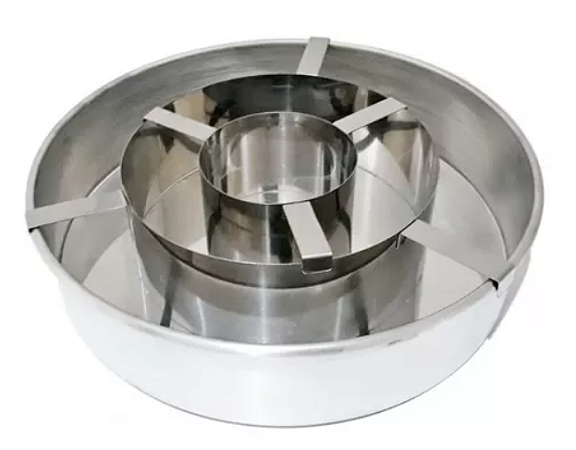Forma bolo Xadrez 27/18/9 em aluminio/inox