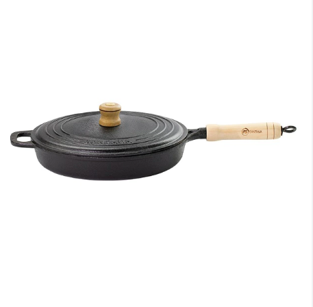 Frigideira Sauteuse 26 Tampa de ferro