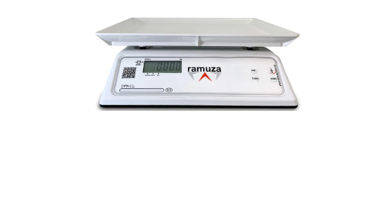 BALANÇA RAMUZA PESADORA 6KG X 2G líquidos do produto pesado;   Modelo Aprovado INMETRO