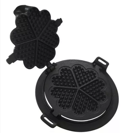 Forma de Ferro Wafle Ferro Fundido