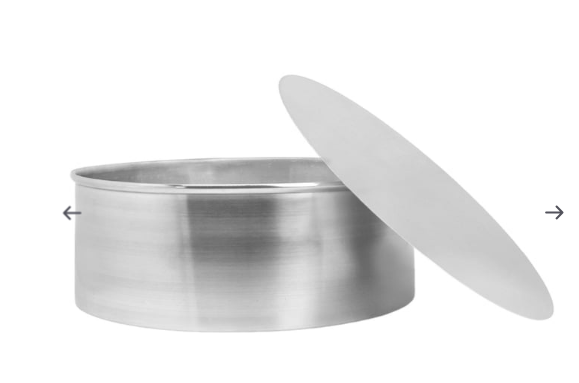 Forma de Bolo Redonda Fundo Falso (25 x8cm) Aluminio