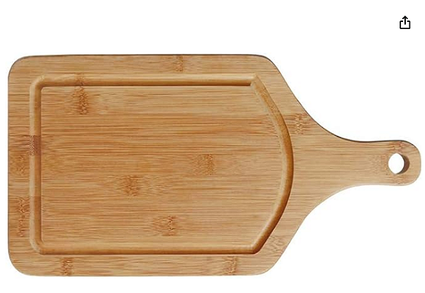 Tábua Bamboo Com Cabo 38.5 X 20.5 Cm MOR
