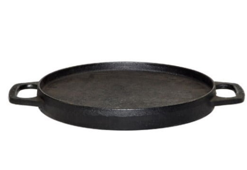 chapa ferro fundido, dupla face,32cm, grill, grelhar, bifeteira, bifeira, fundição santana