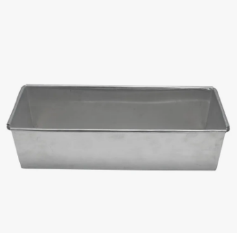 Forma Para Pão Sem Tampa Aluminio 32x10x9cm