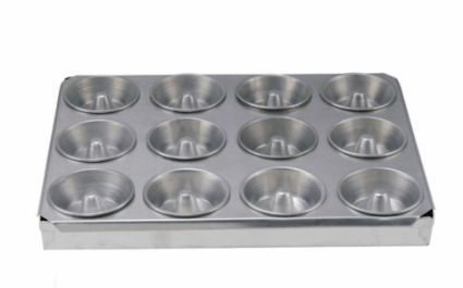 Forma Para Pudim E Quindim Com Bandeja De Banho Maria - 33,5X25X3