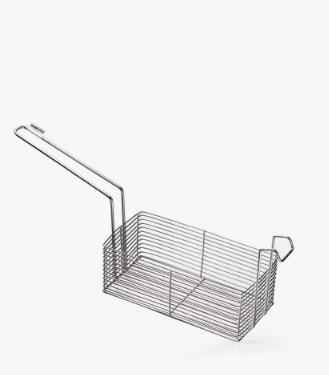 Peneira Cesto Retangular Aramado Para Frituras 26x13x9.5