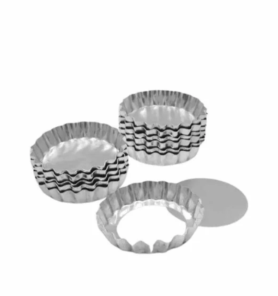 Forma Torta Maçã Fundo Falso nº 2 7.5X6.6X1.5 cm