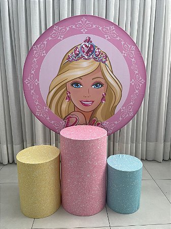 Barbie - Trio Capas Glitter (não inclui bandejas e displays)