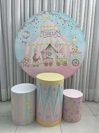 Circo Rosa (não inclui bandejas e displays)