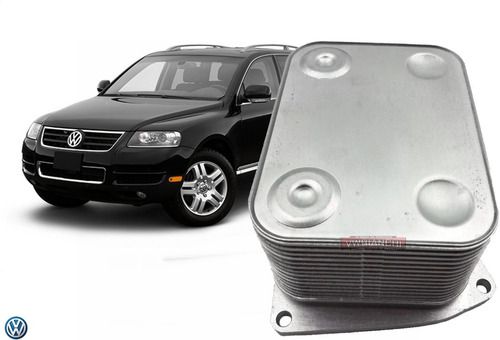 Resfriador Trocador Calor Óleo Vw Touareg 4.2 V8 2004 A 2007