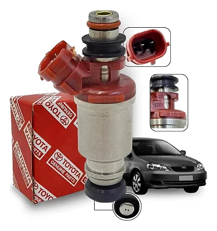 Bico Injetor Toyota Corolla 1.8 16v 1995/2002 23250-16160