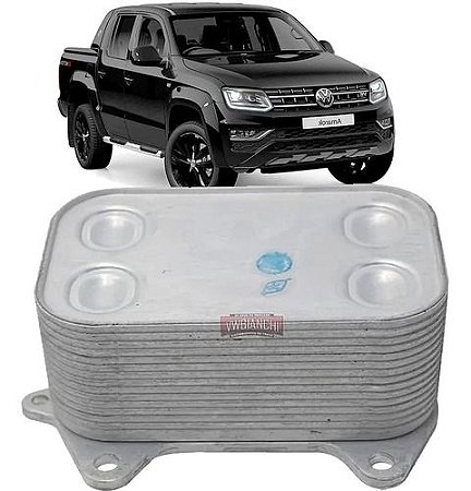 Resfriador Trocador Oleo Motor Amarok 2.0 Diesel 03l117021c