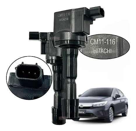 Bobina De Ignição Honda New Fit New City Original Cm11116