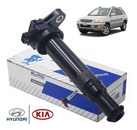 Bobina De Ignição Hyundai Accent 1.6 Kia Rio 1.6 2002 À 2008