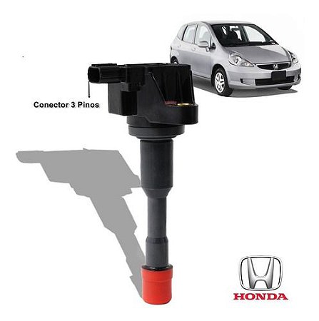 Bobina De Ignição Honda Fit 1.4 8v Traseira 2004 À 2008