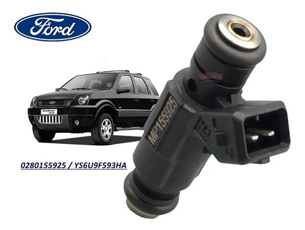 Bico Injetor 0280155925 Fiesta Courier 1.6 Rocam 100% Novo
