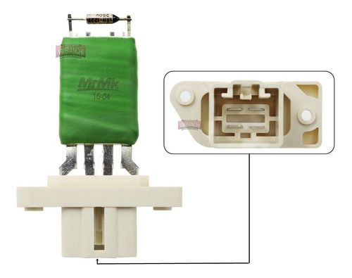 Resistencia Ventilacao Interna Ford- Fiesta- Focus/..1325972