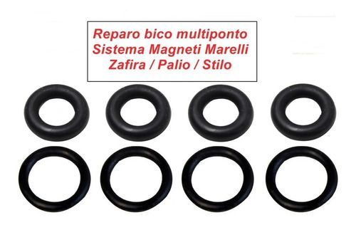 Kit Reparo Bicos Injet Multiponto Magneti Palio Zafira Stilo