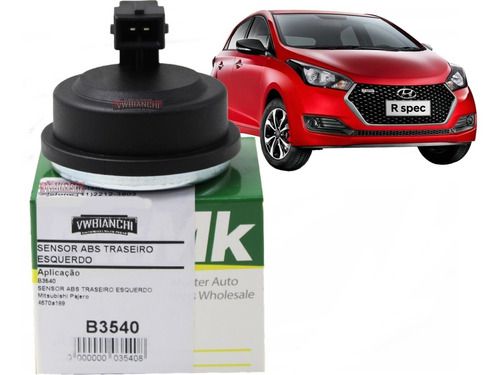 Sensor Traseiro Abs Cubo Roda Hyundai Hb20 Hb20s 13 A 2019