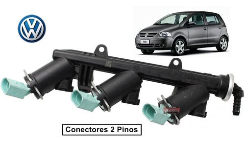 Flauta Dos Bicos Injetores Up Fox Gol G7 3cc 0280151329