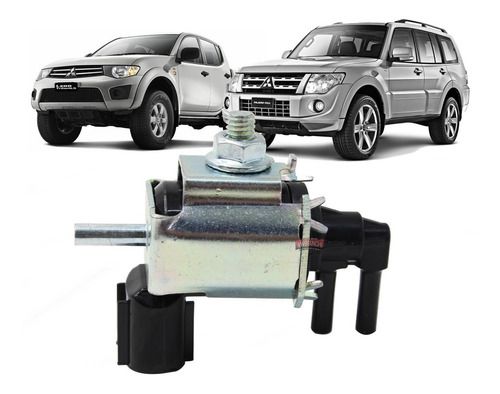 Valvula Solenoide Turbina Pajero L200 Sport Outdoor Preta